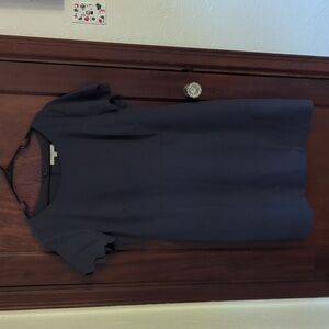 NWOT LOFT Navy Midi Dress